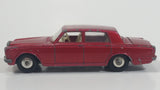 Vintage Lesney Products Matchbox Rolls Royce Silver Shadow Red No. 24 Die Cast Toy Car Vehicle with Opening Trunk