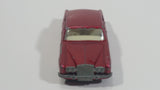 Vintage Lesney Products Matchbox Rolls Royce Silver Shadow Red No. 24 Die Cast Toy Car Vehicle with Opening Trunk