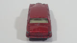 Vintage Lesney Products Matchbox Rolls Royce Silver Shadow Red No. 24 Die Cast Toy Car Vehicle with Opening Trunk