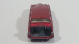 Vintage Lesney Products Matchbox Rolls Royce Silver Shadow Red No. 24 Die Cast Toy Car Vehicle with Opening Trunk