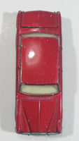 Vintage Lesney Products Matchbox Rolls Royce Silver Shadow Red No. 24 Die Cast Toy Car Vehicle with Opening Trunk