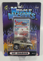 2002 Muscle Machines CARtoons 25th Anniversary Issue '69 Charger Silver C02-12 Die Cast Toy Car Vehicle New in Package