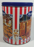 HTF Hawkins Cheezies Corn Snacks "Always on Top" Fresh, Crisp, and Delicious Limited Edition Tin Metal Canister