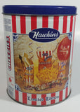 HTF Hawkins Cheezies Corn Snacks "Always on Top" Fresh, Crisp, and Delicious Limited Edition Tin Metal Canister