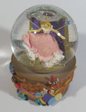 Enesco Disney Cinderella Musical Snow Globe Collectible Ornament Plays "A Dream Is A Wish Your Heart Makes" - Working