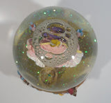 Enesco Disney Cinderella Musical Snow Globe Collectible Ornament Plays "A Dream Is A Wish Your Heart Makes" - Working