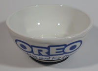 Houston Harvest Nabisco Oreo Cookies and Ice Cream Ceramic White Bowl Snack Sweets Collectible