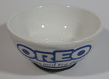 Houston Harvest Nabisco Oreo Cookies and Ice Cream Ceramic White Bowl Snack Sweets Collectible