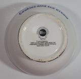 Houston Harvest Nabisco Oreo Cookies and Ice Cream Ceramic White Bowl Snack Sweets Collectible