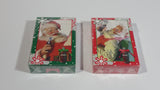 2 Packs of Coca-Cola Coke Santa Christmas Themed Bicycle Brand Green and Red Playing Cards Still Sealed, New in Package