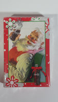2 Packs of Coca-Cola Coke Santa Christmas Themed Bicycle Brand Green and Red Playing Cards Still Sealed, New in Package