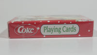 2 Packs of Coca-Cola Coke Santa Christmas Themed Bicycle Brand Green and Red Playing Cards Still Sealed, New in Package