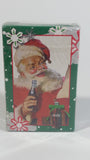 2 Packs of Coca-Cola Coke Santa Christmas Themed Bicycle Brand Green and Red Playing Cards Still Sealed, New in Package