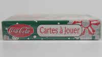 2 Packs of Coca-Cola Coke Santa Christmas Themed Bicycle Brand Green and Red Playing Cards Still Sealed, New in Package