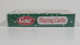 2 Packs of Coca-Cola Coke Santa Christmas Themed Bicycle Brand Green and Red Playing Cards Still Sealed, New in Package