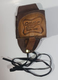 Rare Miller High Life Leather Clip On Beer Holster Holder Bar Collectible