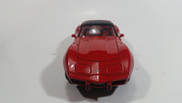 Motor Max 1979 Chevrolet Corvette T-Tops Red 1/24 Scale No.73244 & 68044 Die Cast Toy Car Vehicle with Opening Hood and Doors