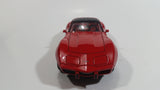 Motor Max 1979 Chevrolet Corvette T-Tops Red 1/24 Scale No.73244 & 68044 Die Cast Toy Car Vehicle with Opening Hood and Doors