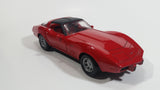 Motor Max 1979 Chevrolet Corvette T-Tops Red 1/24 Scale No.73244 & 68044 Die Cast Toy Car Vehicle with Opening Hood and Doors