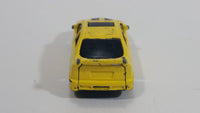 2001 Hot Wheels Honda Civic Yellow Die Cast Toy Car Vehicle McDonald's Happy Meal