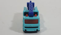 2002 Matchbox Snorkel Fire Truck Light Blue Die Cast Toy Car Vehicle McDonald's Happy Meal #4