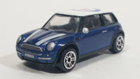 RealToy BMW New Mini Cooper Target Bullseye Dark Blue 1/56 Scale Die Cast Toy Car Vehicle