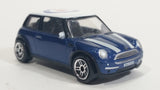 RealToy BMW New Mini Cooper Target Bullseye Dark Blue 1/56 Scale Die Cast Toy Car Vehicle