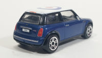 RealToy BMW New Mini Cooper Target Bullseye Dark Blue 1/56 Scale Die Cast Toy Car Vehicle