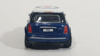 RealToy BMW New Mini Cooper Target Bullseye Dark Blue 1/56 Scale Die Cast Toy Car Vehicle