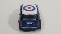 RealToy BMW New Mini Cooper Target Bullseye Dark Blue 1/56 Scale Die Cast Toy Car Vehicle