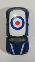 RealToy BMW New Mini Cooper Target Bullseye Dark Blue 1/56 Scale Die Cast Toy Car Vehicle