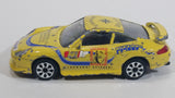 Burago Super Cup Porsche 911 Mobil 1 Formaggi Svizzeri Yellow 1:43 Scale Die Cast Toy Car Vehicle