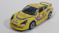 Burago Super Cup Porsche 911 Mobil 1 Formaggi Svizzeri Yellow 1:43 Scale Die Cast Toy Car Vehicle