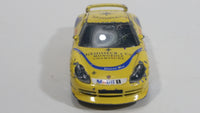 Burago Super Cup Porsche 911 Mobil 1 Formaggi Svizzeri Yellow 1:43 Scale Die Cast Toy Car Vehicle