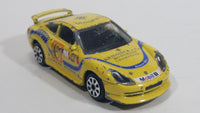 Burago Super Cup Porsche 911 Mobil 1 Formaggi Svizzeri Yellow 1:43 Scale Die Cast Toy Car Vehicle