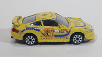 Burago Super Cup Porsche 911 Mobil 1 Formaggi Svizzeri Yellow 1:43 Scale Die Cast Toy Car Vehicle