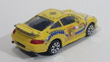 Burago Super Cup Porsche 911 Mobil 1 Formaggi Svizzeri Yellow 1:43 Scale Die Cast Toy Car Vehicle