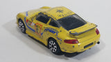 Burago Super Cup Porsche 911 Mobil 1 Formaggi Svizzeri Yellow 1:43 Scale Die Cast Toy Car Vehicle