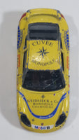 Burago Super Cup Porsche 911 Mobil 1 Formaggi Svizzeri Yellow 1:43 Scale Die Cast Toy Car Vehicle