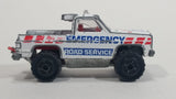 Majorette No. 228 Depanneuse Tow Truck 24HR Service  Emergency Road Service White Die Cast Toy Car Vehicle