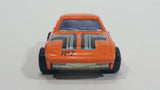 Majorette Mazda RX7 No. 257 Orange 1/56 Scale Die Cast Toy Car Vehicle with Opening Doors