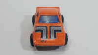 Majorette Mazda RX7 No. 257 Orange 1/56 Scale Die Cast Toy Car Vehicle with Opening Doors