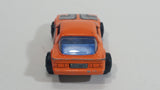 Majorette Mazda RX7 No. 257 Orange 1/56 Scale Die Cast Toy Car Vehicle with Opening Doors