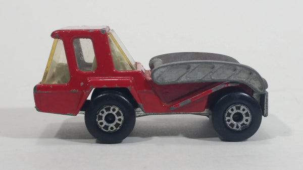 Vintage 1978 Lesney Matchbox Superfast No. 27 Skip Truck Red Die Cast Toy Dump Truck Vehicle