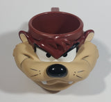 1992 Warner Bros. Looney Tunes Taz Tasmanian Devil Plastic Coffee Cup Mug Cartoon Collectible