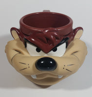 1992 Warner Bros. Looney Tunes Taz Tasmanian Devil Plastic Coffee Cup Mug Cartoon Collectible