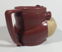 1992 Warner Bros. Looney Tunes Taz Tasmanian Devil Plastic Coffee Cup Mug Cartoon Collectible