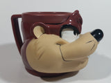 1992 Warner Bros. Looney Tunes Taz Tasmanian Devil Plastic Coffee Cup Mug Cartoon Collectible