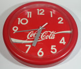 1992 Ritway Inc. Coca-Cola Coke Soda Pop Red Round Circular 14" Clock Collectible
