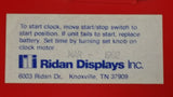 1992 Ritway Inc. Coca-Cola Coke Soda Pop Red Round Circular 14" Clock Collectible